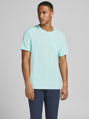 T-Shirt JACK & JONES en vert : devant