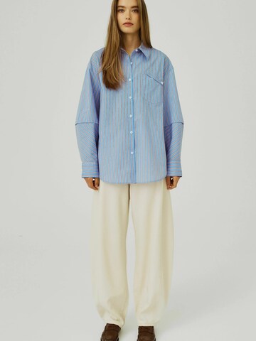 NORR Bluse 'Nicci' in Blau