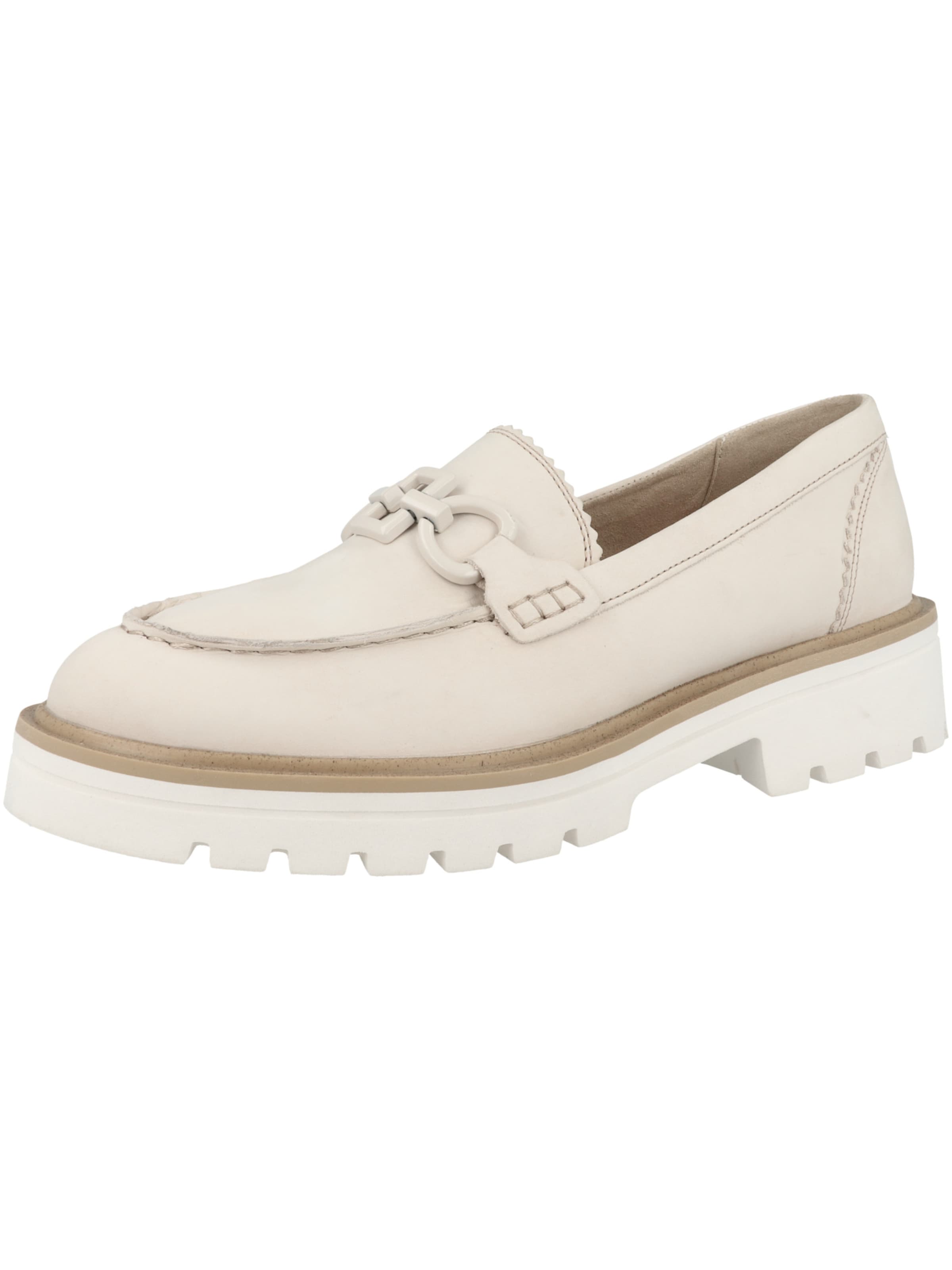 CAPRICE Chaussure basse en 37 en crème, Vue avec produit