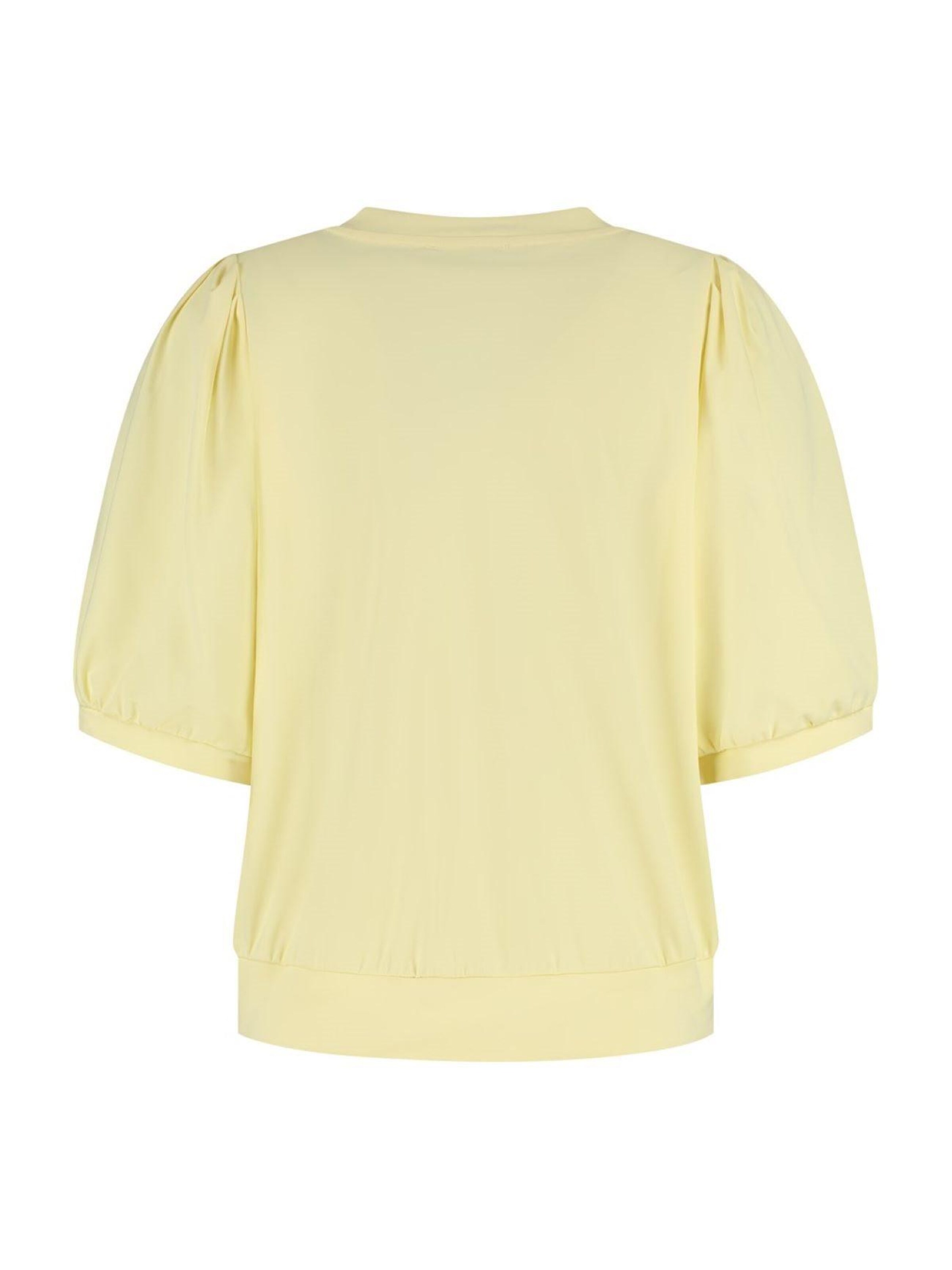 Lady Day Shirt 'Lady Day Amie-V yellow' in Yellow