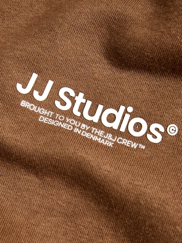 Jack & Jones JuniorSweater majica 'JJESoho' - smeđa boja