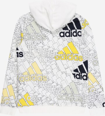 balts ADIDAS SPORTSWEAR Sportiska tipa džemperis 'Brandlove'