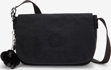 Borsa a tracolla 'Earthbeat S' di KIPLING in nero: frontale