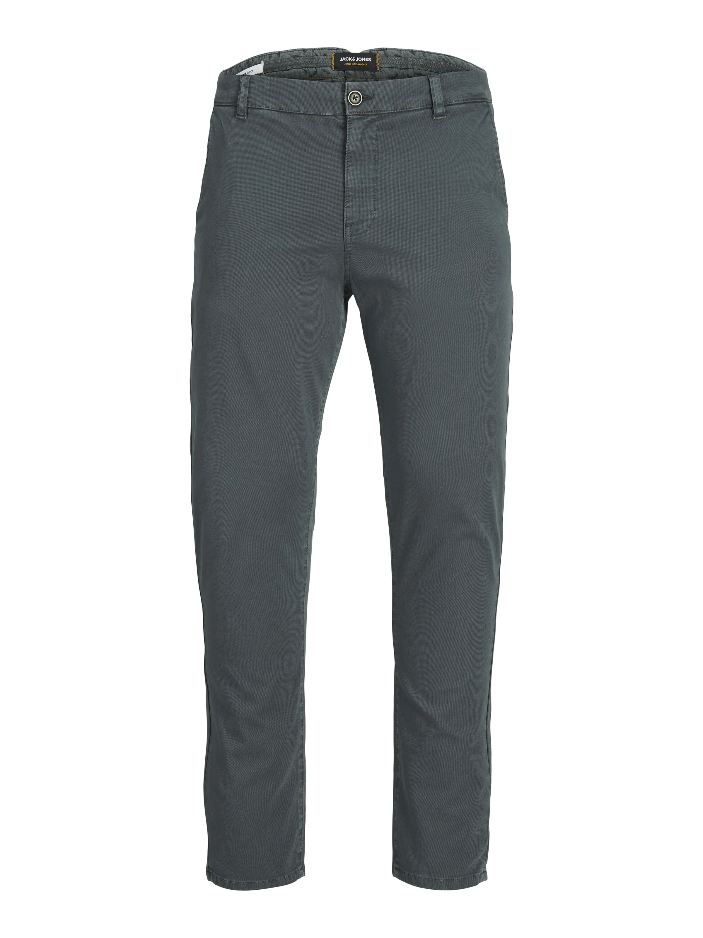 Slimfit Pantaloni '12193693' di JACK & JONES in grigio: frontale
