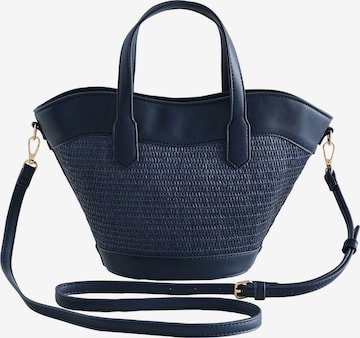 Next Ročna torbica | modra barva: sprednja stran