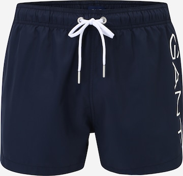 GANT Swimming shorts in Blue: front