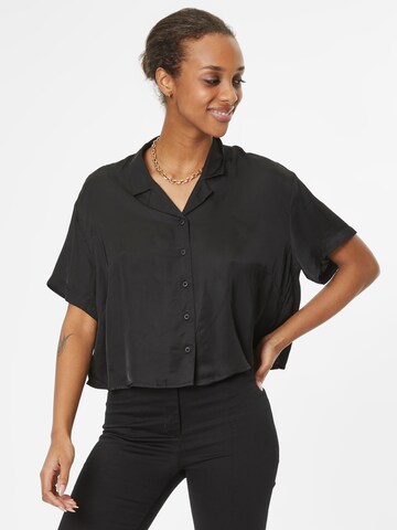 Urban Classics Bluse in Schwarz: predná strana