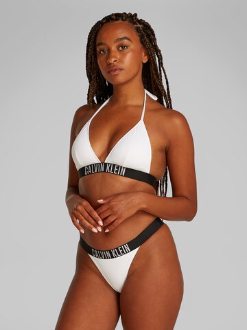 Calvin Klein Swimwear - Braga de bikini 'Intense Power' en blanco