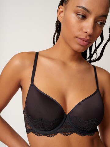 Soutien-gorge 'Spacer' Skiny en noir : devant