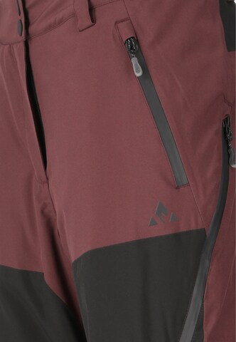 Whistler Regular Skihose 'Kingland' in Rot