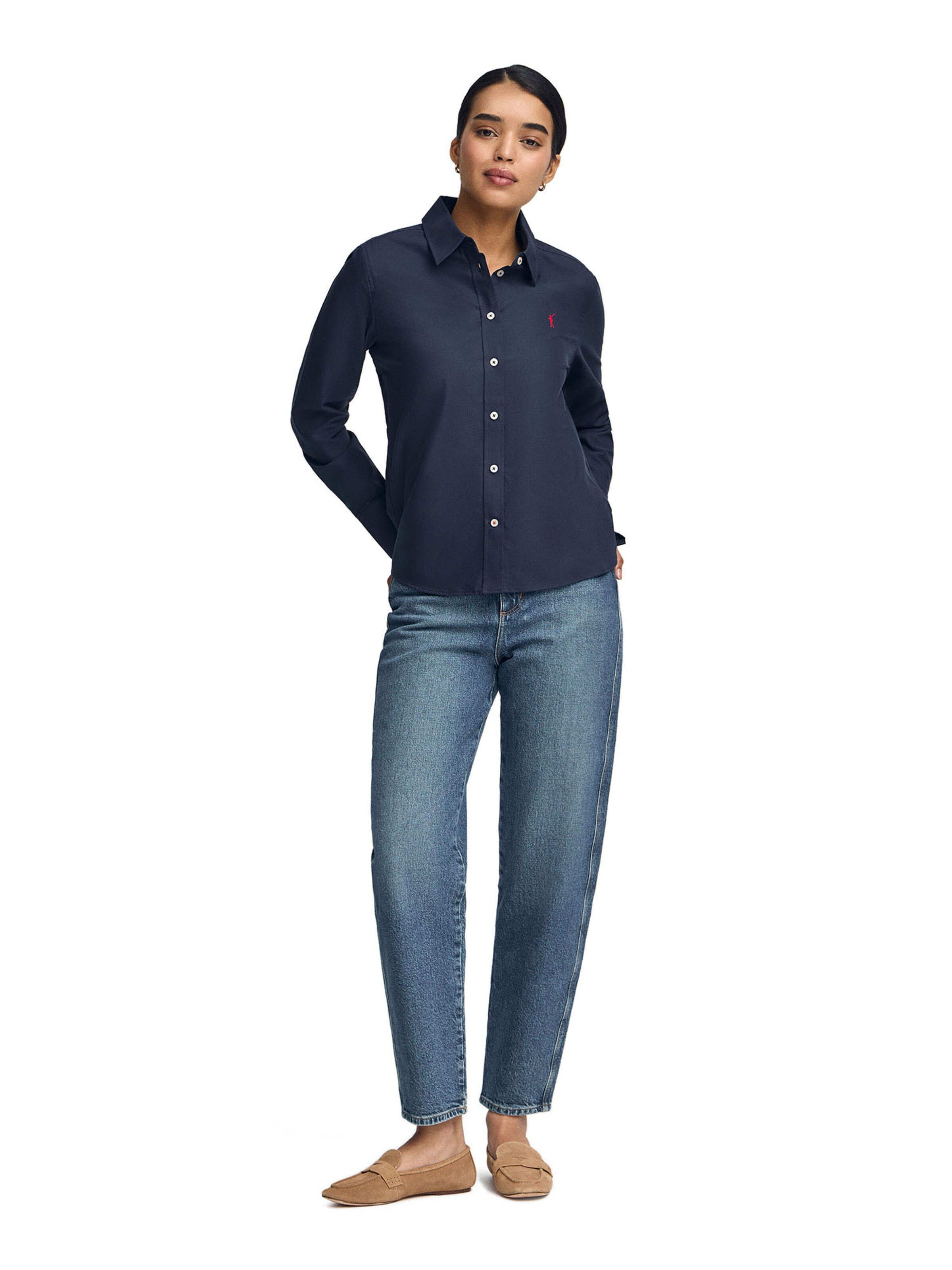 Polo Club Bluse in Blau