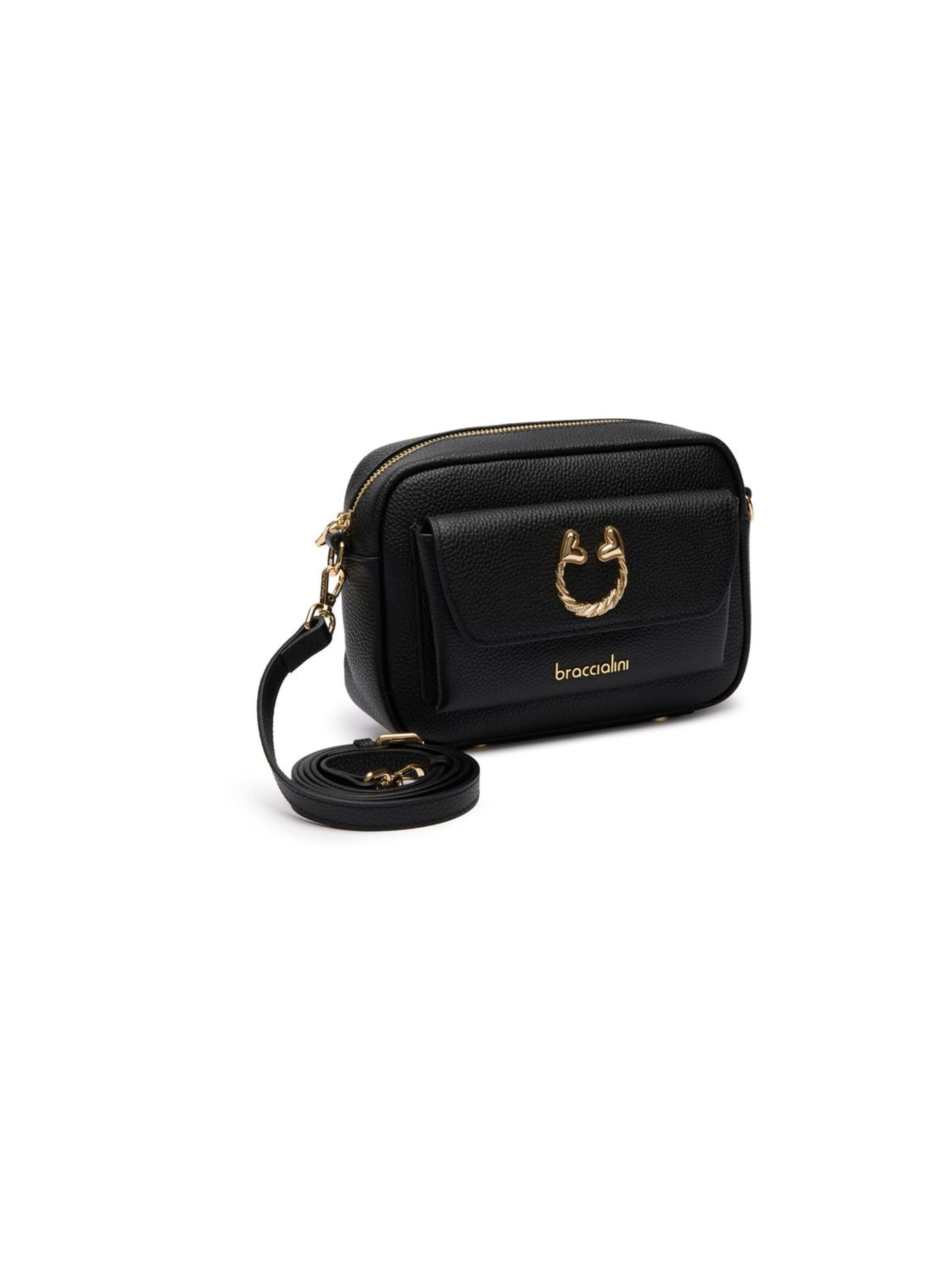 Borsa a tracolla 'Dolly' di Braccialini in nero