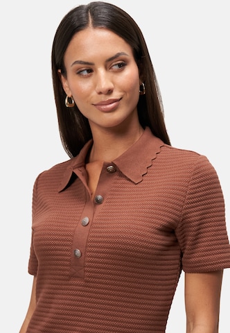 zero Dress in Brown