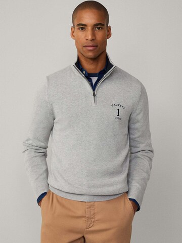 Pull-over 'Heritage' Hackett London en gris : devant