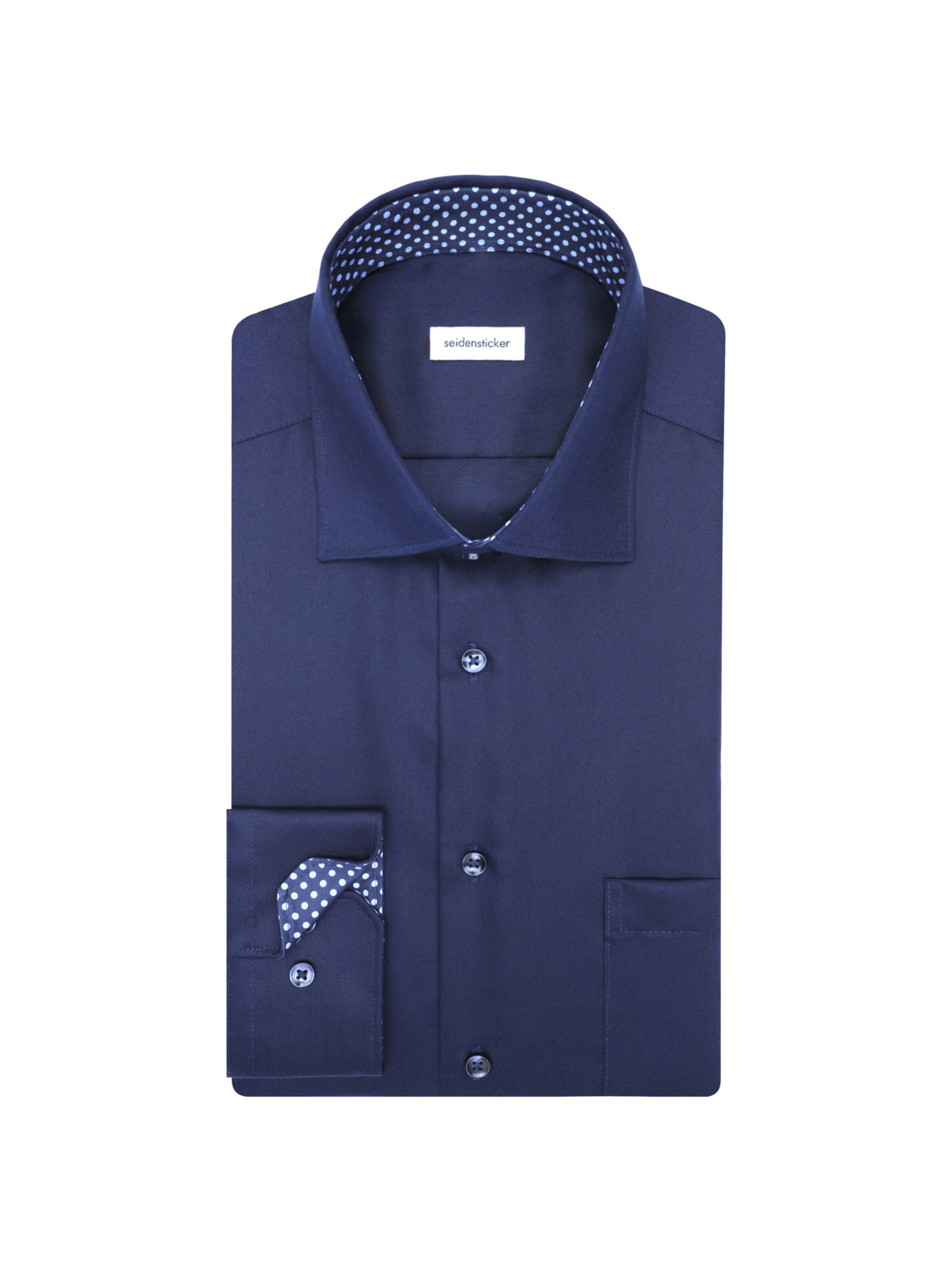 SEIDENSTICKER Regular fit Business shirt in Blue