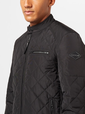 REPLAY Prehodna jakna | črna barva
