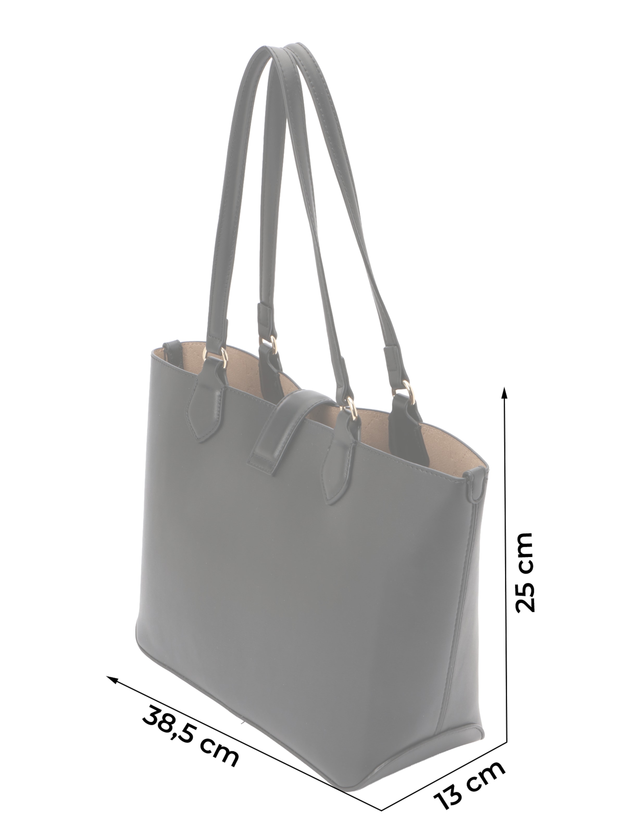 U.S. POLO ASSN. Μεγάλη τσάντα σε μαύρο