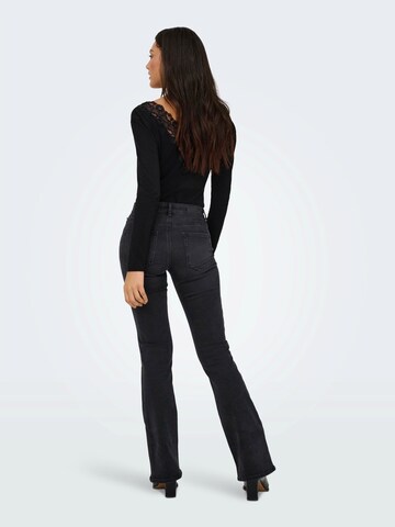 ONLY - Flared Calças de ganga 'ONLANNE' em preto