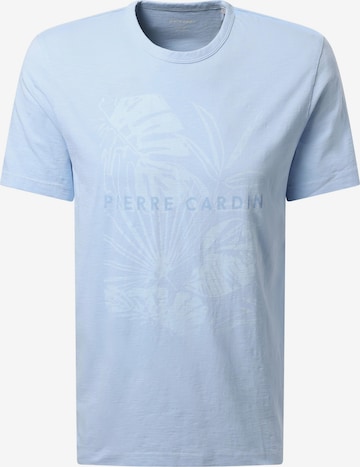 T-Shirt PIERRE CARDIN en bleu : devant