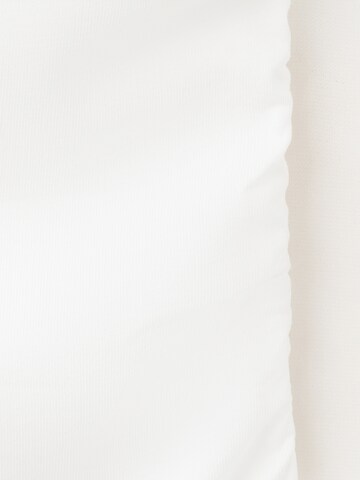 MANGO KIDS Top 'ROLL' – bílá