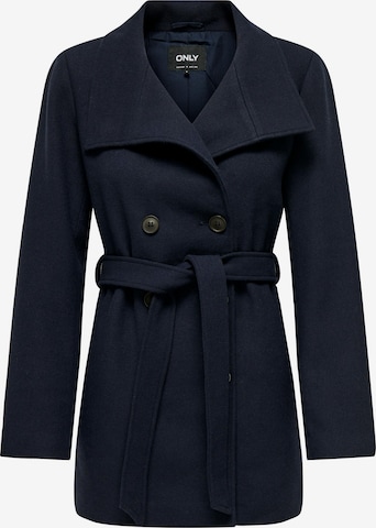 Manteau mi-saison 'MEDINA' ONLY en bleu : devant