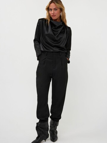 AMAYA Amsterdam Broek 'Vivienne' in Zwart