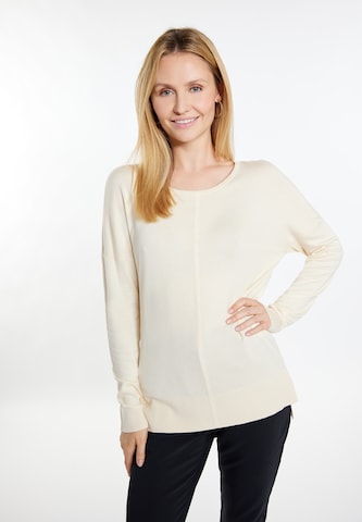 Pull-over 'Nowles' usha BLACK LABEL en beige : devant