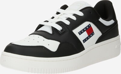 Sneaker low 'Retro Basket Ess Meg 3A3' Tommy Jeans pe bleumarin / roșu intens / negru / alb, Vizualizare produs