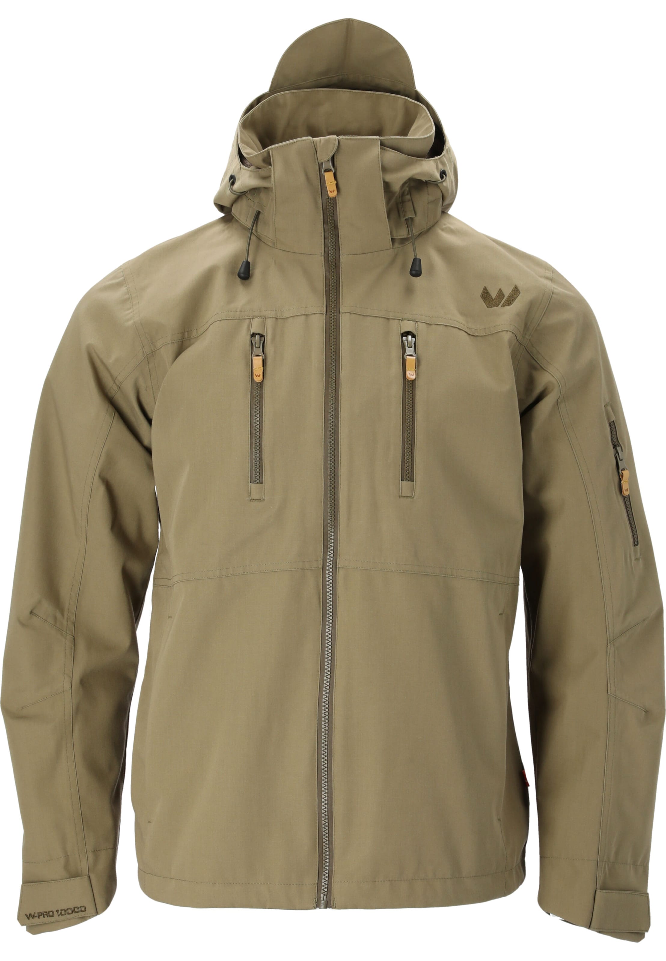 Whistler Sportjacke 'Downey' in Grün: Vorderseite