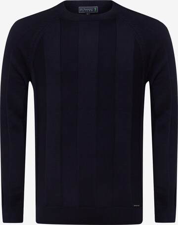 Pullover 'London' di Sir Raymond Tailor in blu: frontale