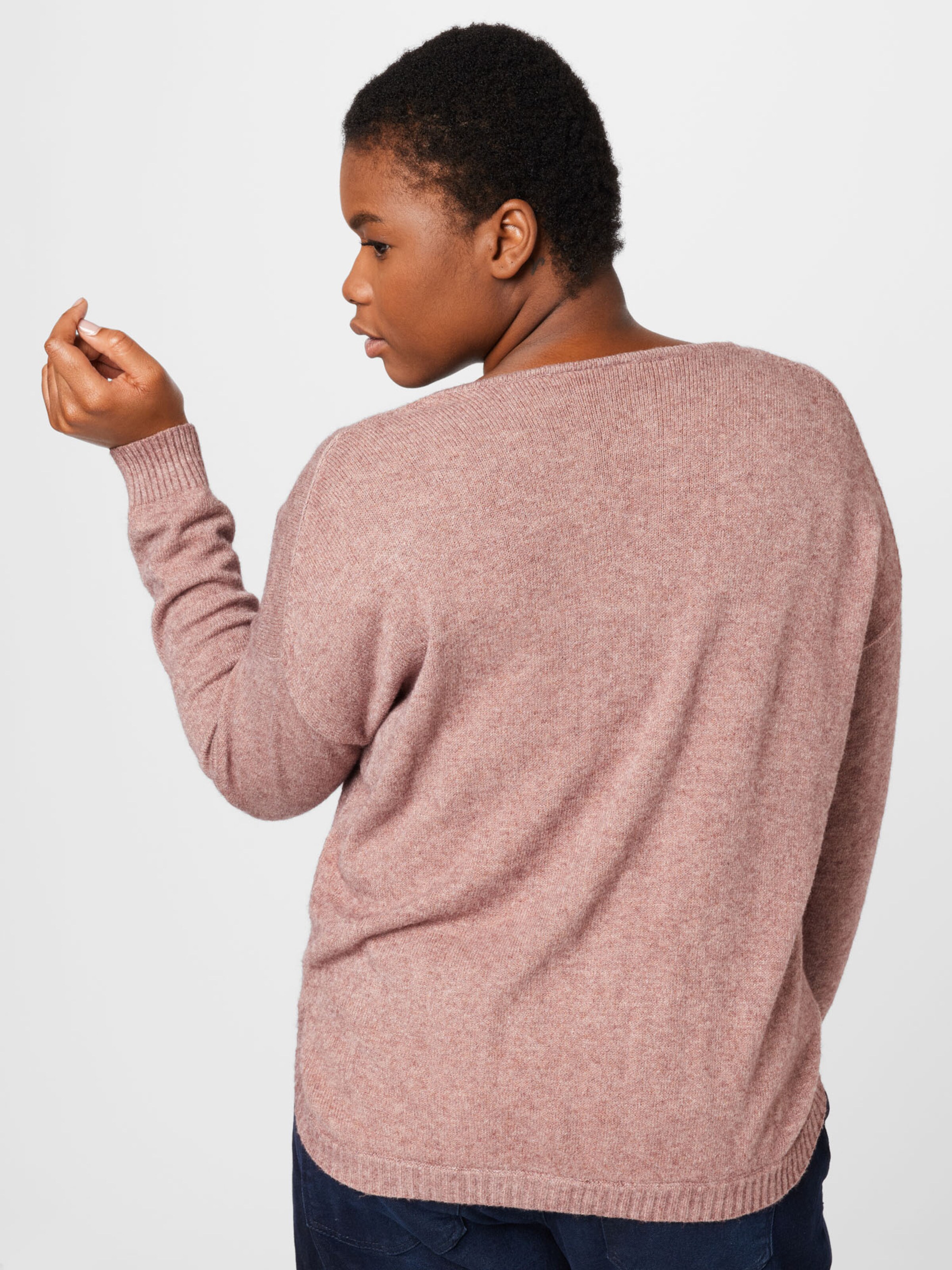 Frauen Pullover & Strick ONLY Carmakoma Pullover 'Margareta' in Pinkmeliert - JR42431 Frauen Pullover & Strick ONLY Carmakoma Pullover 'Margareta' in Pinkmeliert - JR42431