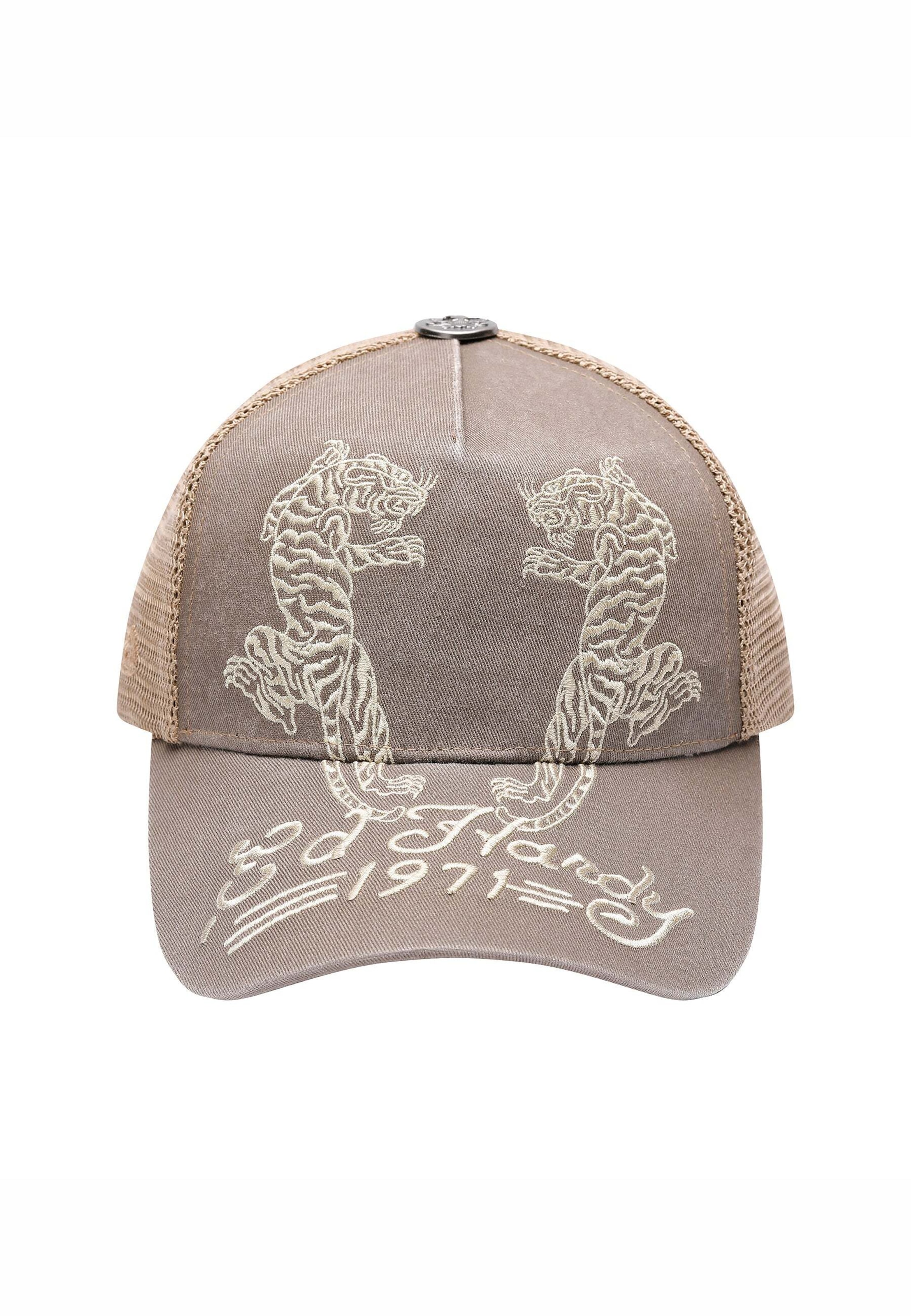 Ed Hardy Keps 'Desert Tiger' i beige