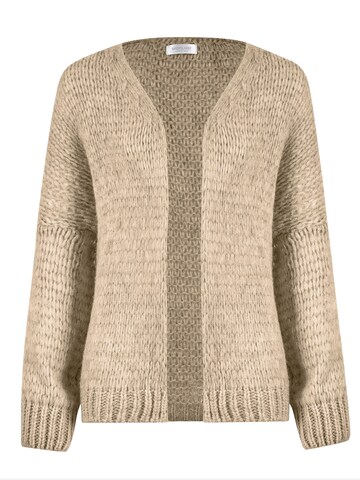 SASSYCLASSY Oversizestrickjacke‌‌‌‌‌‌ in Beige: Vorderseite