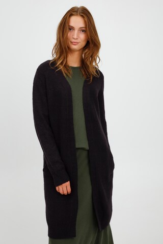 b.young Knit cardigan in Black