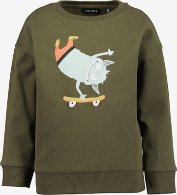 žalia BLUE SEVEN Megztinis be užsegimo: priekis