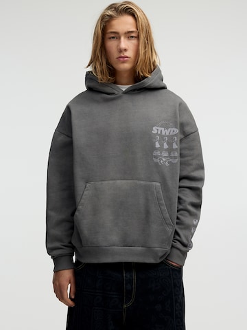 Pull&Bear Sweatshirt in Grijs