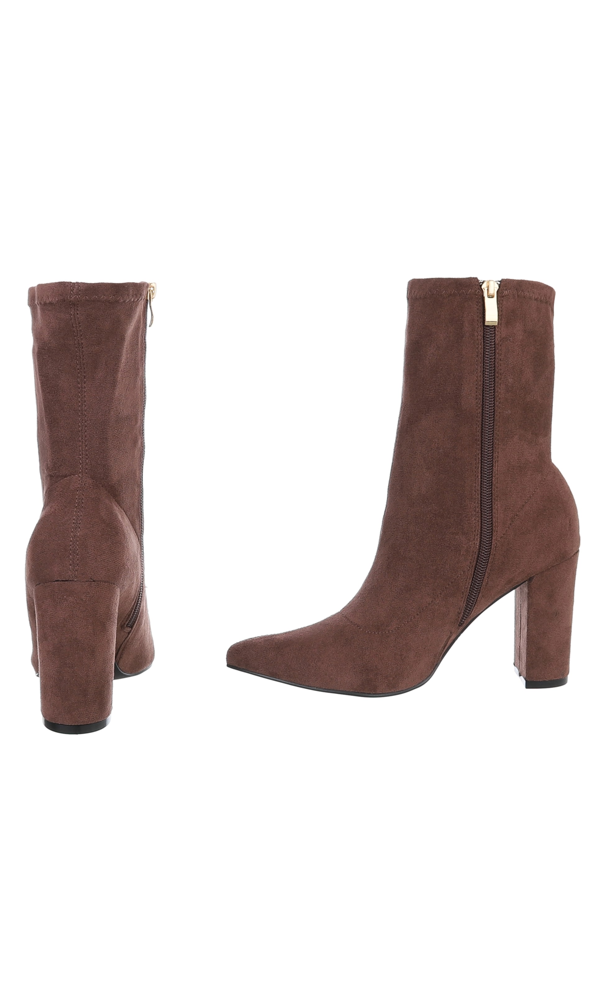 Ital-Design Ankle Boots in Brown