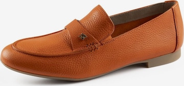 Paul Green Classic Flats in Orange: front