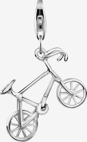 Nenalina Pendant 'Charm Fahrrad' in Silver: front