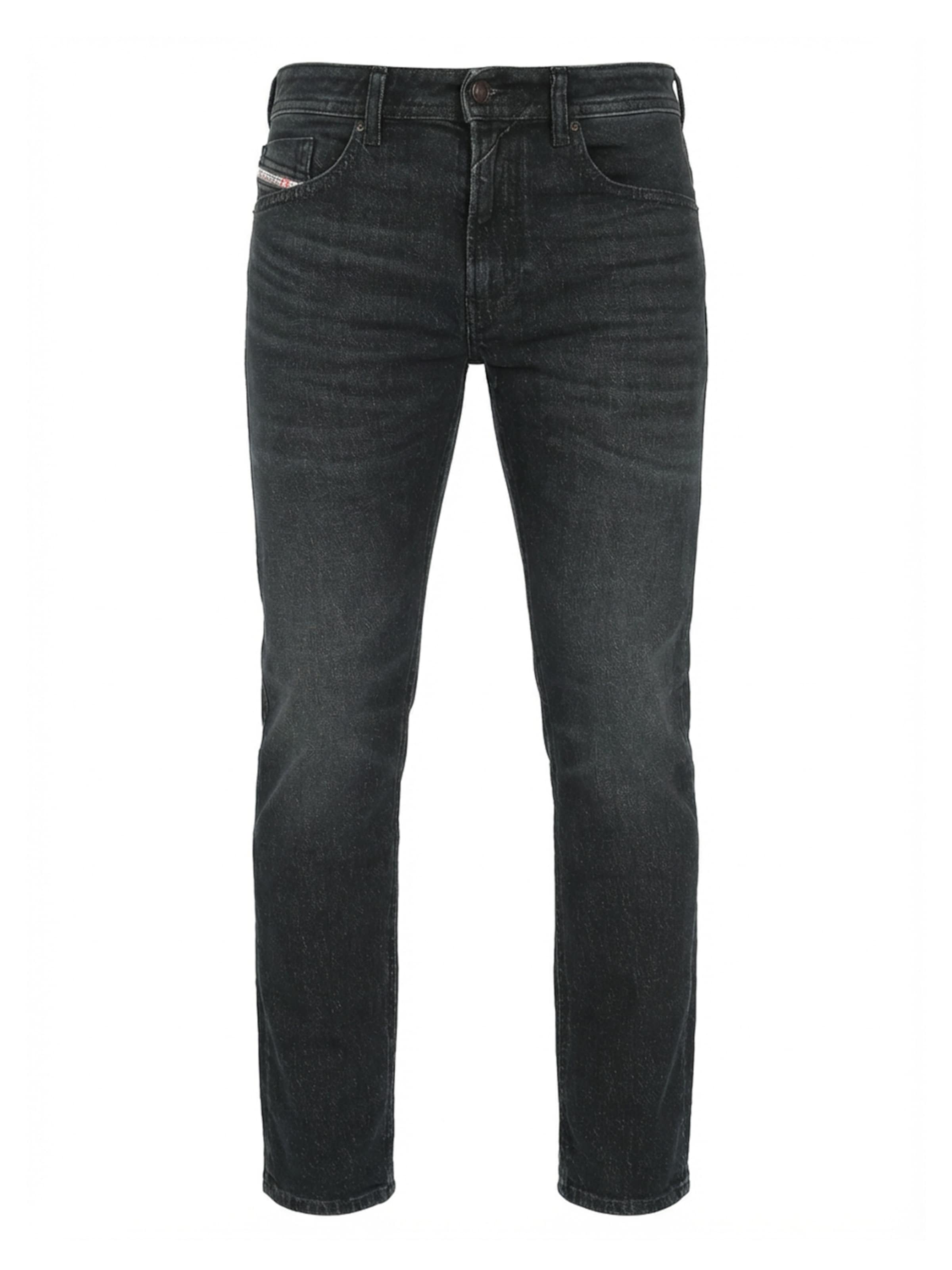 DIESEL Slimfit Jeans 'THOMMER-R R9H20'‌‌‌‌‌‌ in Schwarz: Vorderseite