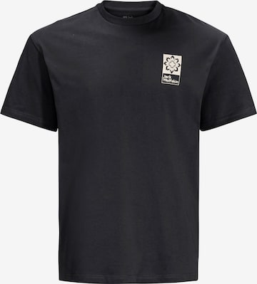JACK WOLFSKIN T-Shirt in Schwarz: predná strana