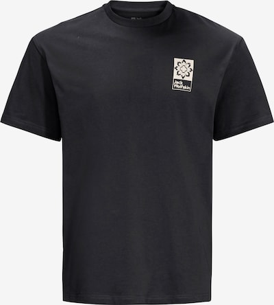 Tricou JACK WOLFSKIN pe bej deschis / negru, Vizualizare produs