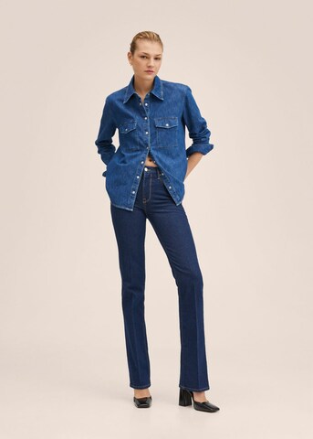 MANGO Flared Jeans 'Philipa' in Blue