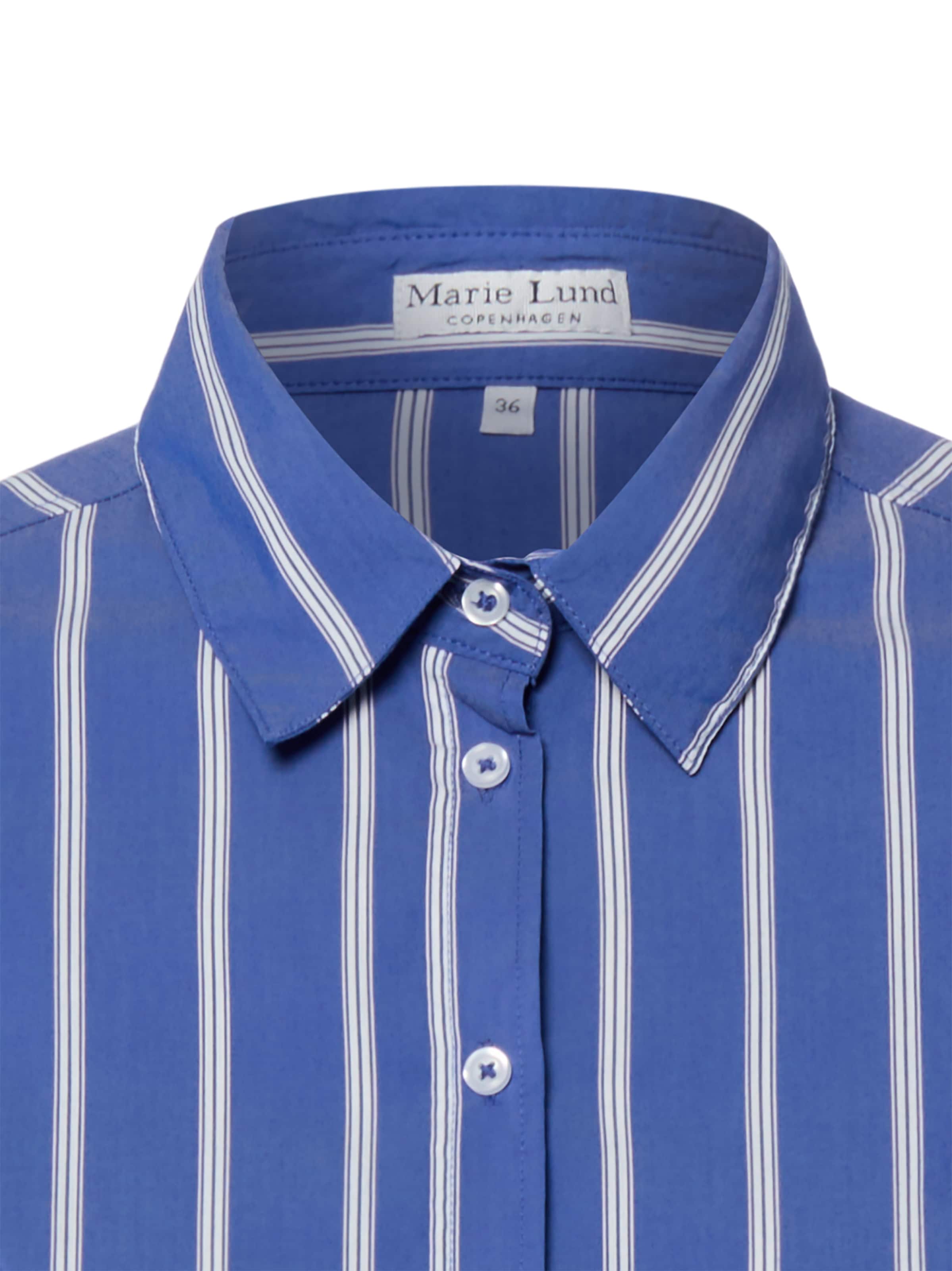 Marie Lund Bluse in Blau