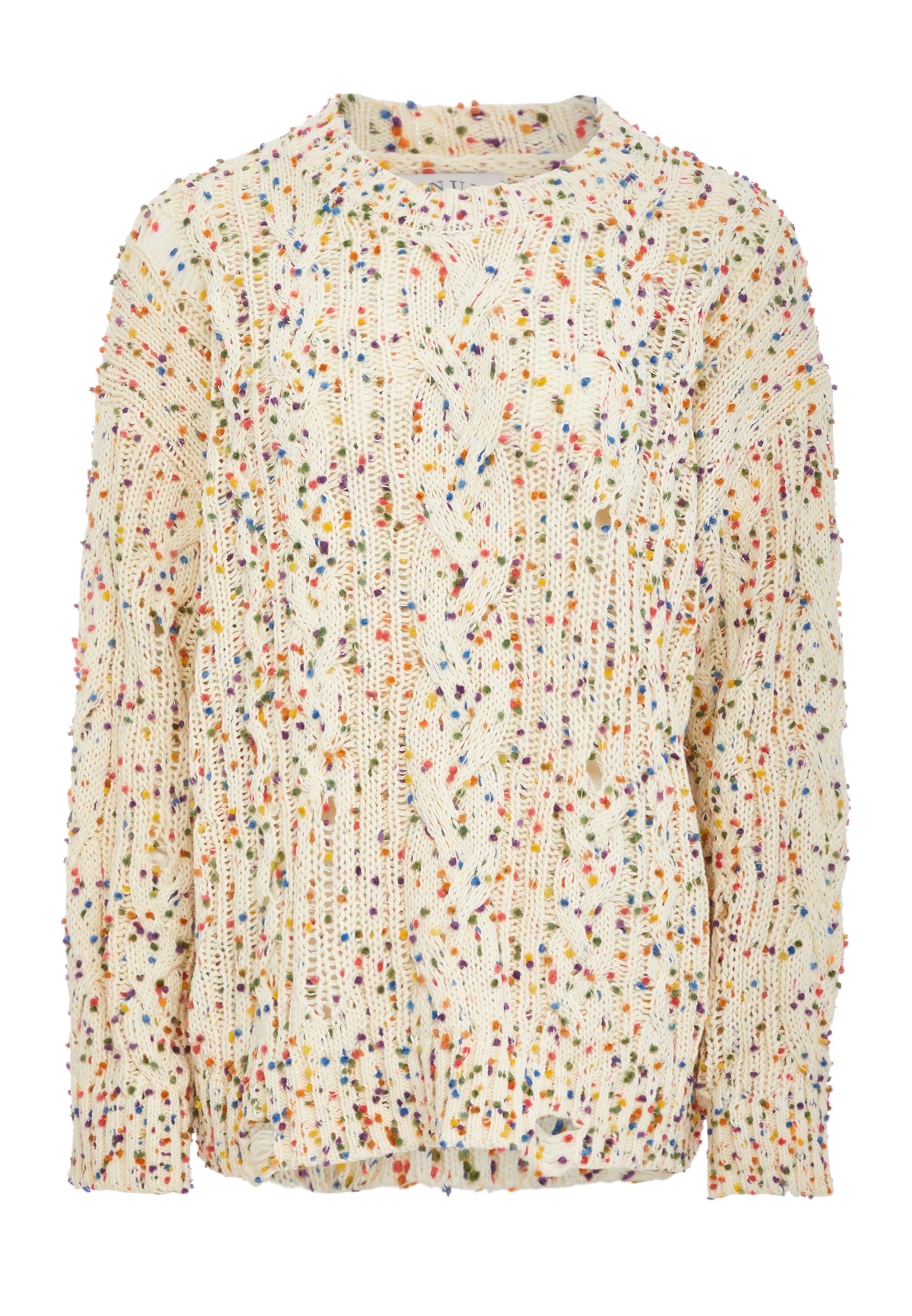 Tanuna - Pullover em mistura de cores: frente