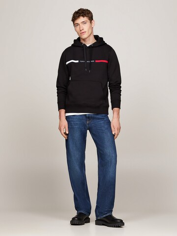 TOMMY HILFIGER Sweatshirt in Black