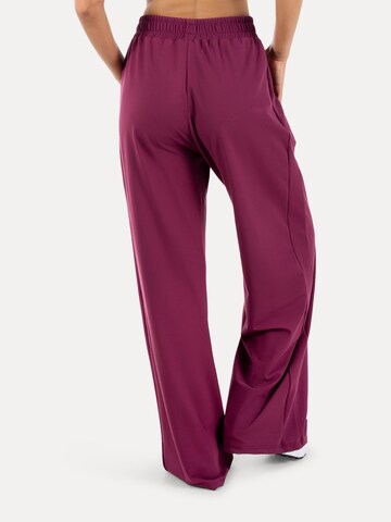 Smilodox Loosefit Broek in Lila
