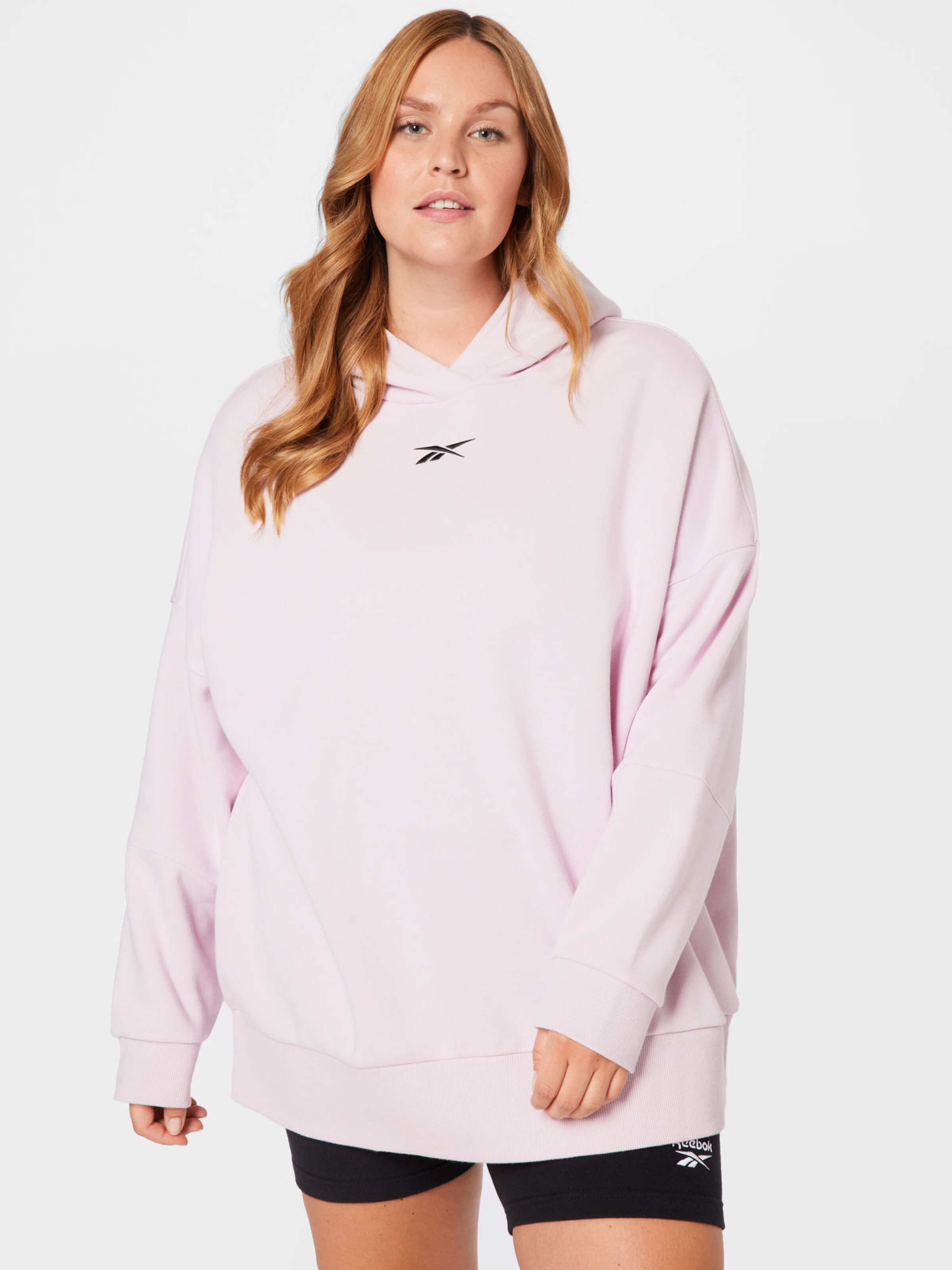 Frauen Sportarten Reebok Sport Sportsweatshirt in Rosa - BX80446 Frauen Sportarten Reebok Sport Sportsweatshirt in Rosa - BX80446