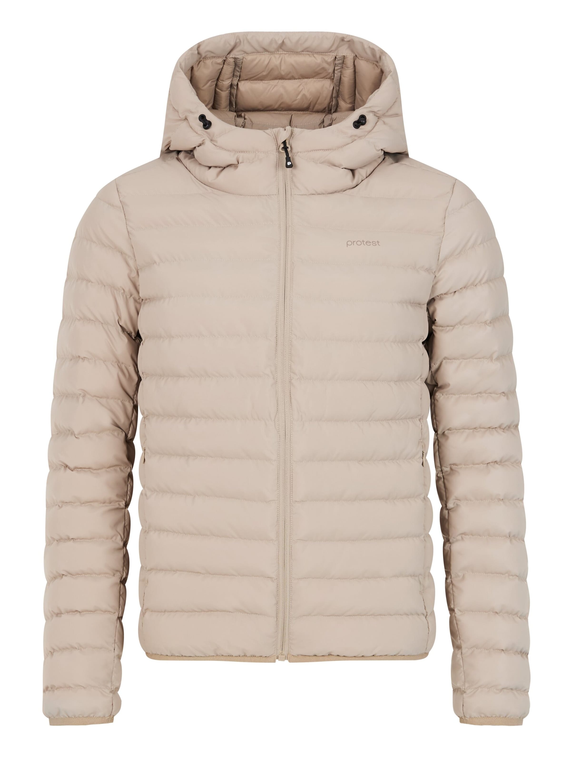 PROTEST Athletic Jacket 'PRTICE' in Brown: front