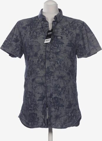 Superdry Button Up Shirt in M in Blue: front